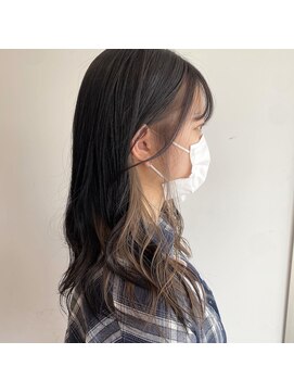 美容室 アイディー i-dee インナーカラー