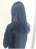 暗めネイビーブルー_ロング