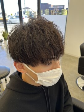 ラッドバイプティパ(rad...by petit-pas) ＊刈り上げマッシュ/メンズカット/水戸/学割/メンズパーマ/眉毛