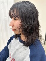 アム(amu)&nbsp;ウルフ×デジタルパーマ