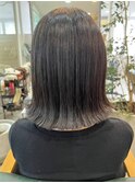 パツっと切りっぱなし外ハネボブ