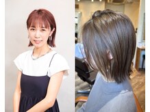 須賀　舞★白髪ぼかし×大人ボブが得意★Instagram@maipril_