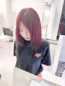 ファイブバイジエクト 堀江(FIVE by The Ect) ワインレッド×ブラック