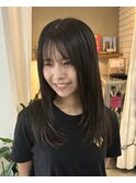 顔まわりゆるレイヤー