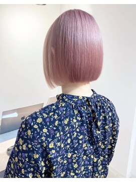 セイル(Sail) ピンクカラー×ボブ