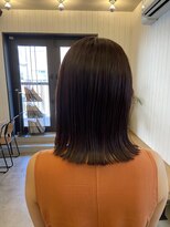 グッデイ ヘアー(GOOD DAY HAIR)&nbsp;デザインカラー  ウェットヘア 夏 オリーブベージュ