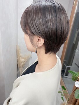 イルウィ(irwi) 【大人かわいい】こなれ感ハイライトカラー ショートヘア