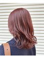 エイルミヤザキ(Ail Miyazaki) ブリーチなしピンクカラー◎暖色カラーもお任せ下さい♪