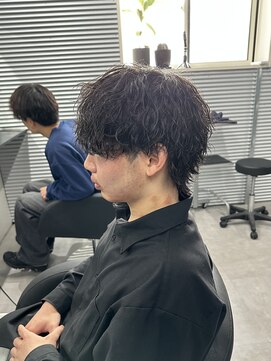 ガオプロデュースバイレボ(gao produced by revo) 波巻きパーマ/メンズパーマ/マッシュウルフ/ツーブロック