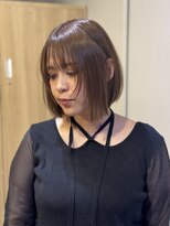 ローレンジウ(LOREN JU)&nbsp;透明感髪質改善ベージュダブルカラーミルクティーグレージュ