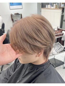 メンズペレ 渋谷(MEN'S PELE) ニュアンスパーマ/韓国マッシュ/スパイキーショート/渋谷