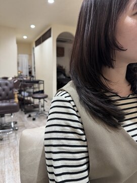 ラボヌールヘアーノーブル 新越谷店(La Bonheur hair noble) 極上髪質改善/レイヤーカット【美髪】【イメチェン】