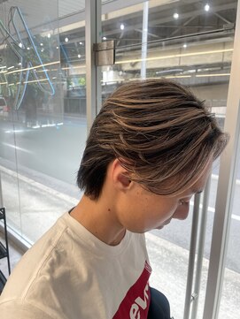 メンズサロン キング 梅田店(Men’s salon K!ng) 波巻きツイストスパイラルパーマ/フェザーパーマ/眉毛/メンズ