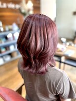 ラビアンフルール(La vie en Fleurs)&nbsp;外ハネピンクベージュ