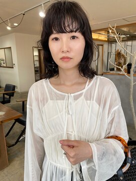 ケノミカ(KENOMIKA.) レイヤーボブ　パーマ　くせ毛をいかす