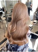 ミルクティーベージュダブルカラーケアブリーチヘーゼルベージュ