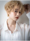 透明感ハイトーンカラー外国人風フェザーショートu浦和10代20代