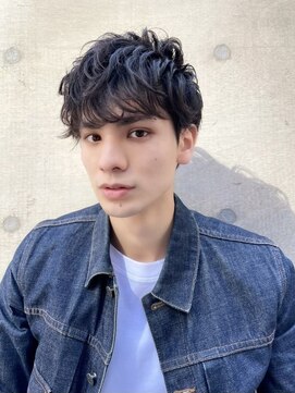 ヒール 銀座(heel) 波巻きパーマ波巻きスパイラルパーマメンズパーマツイストパーマ