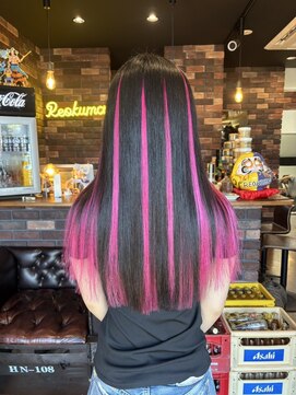 レオクマ(REOKUMA) エクステ/シールエクステ/エクステデザイン/エクステハイライト