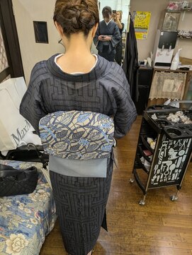 綾音堂 ヘアセット、着付け