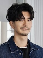 ガーデンヨコハマエスト(GARDEN YOKOHAMA est)&nbsp;スパイラル　ニュアンスパーマ　センターパート