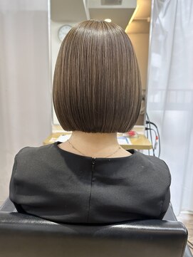 キーバイイオエ(kiy. by ioe) ダークアッシュ/似合わせカット/ミディアムレイヤーカット