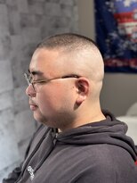 サンアンドマーリィズバーバー 駅前店(SON&MARLEY'S BAR BER)&nbsp;坊主フェード/本厚木/フェード