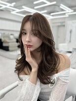 アマトウキョウスマートサロン(AMA TOKYO×Smart Salon)&nbsp;ヘーゼルベージュ　ブリーチなし　レイヤーカット　海外風