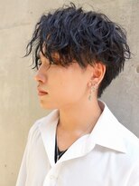 ガウディ 池袋店(Gaudi) コンマバング×波巻きツイストスパイラルパーマ