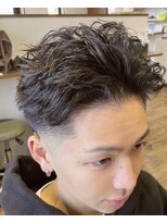 クッチー(Kucchii) フェザー・ツイスト×ナチュラルフェード