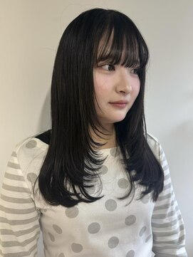 ムーン バイ ケンジ(moon by KENJE) MITO/レイヤーカット/顔まわりカット/ロングレイヤー