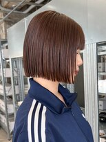 ノエロク 岐阜(noe rok)&nbsp;切りっぱなしボブ/韓国/ボブ/髪質改善/縮毛矯正/岐阜s58