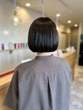 セレイン(serein) 切りっぱなしマッシュbob