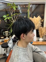 コハククゲヌマ(COHAQ KUGENUMA)&nbsp;ツーブロック　アップバング