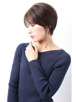 ヘアスタジオルース(HAIR STUDIO LUZ) 40代50代60代の大人ショート/白髪ぼかしハイライト/堀江/北堀江