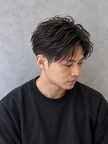 ラベルム バイ エーケー メンズ(La Belleme by AK for Men)&nbsp;ラフサイドパート×大人ショート