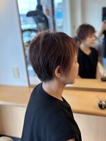 ヘアーコンセプト(HAIR CONCEPT)&nbsp;ショート×ワインレッド