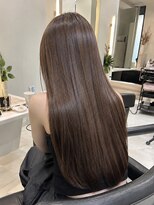 アクロ 梅田店(ACRO)&nbsp;艶感ブラウン美髪ストレートロング