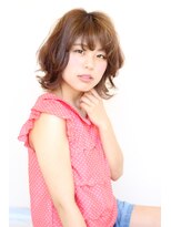 ヘアサロン ティファレス(Hair Salon TIPHARETH)&nbsp;ニュアンスパーマでガーリーなＢｏｂに♪＾