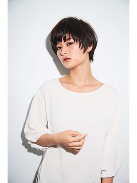 ヘアサロン ドットプラス 町田店(dot. plus) ショート×マッシュ×ブラック３【dot.plus 町田】