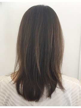 ヘアークリアー 春日部 大人可愛いストレートセミミディスタイル/オーガニック/40代50代