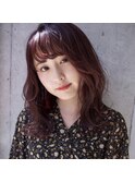atelier.fem　ラフウェーブ×ピンクバイオレット