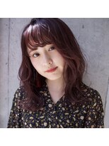 アトリエ フェム(atelier.fem)&nbsp;atelier.fem　ラフウェーブ×ピンクバイオレット