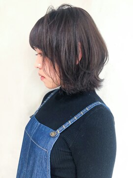 アルバム 新宿(ALBUM SHINJUKU) ミントアッシュレイヤー_セシルカットココアブラウン_ba278912