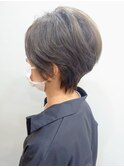 スモーキーベージュ×フォルムアップショート☆伊東直哉