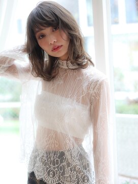 マイラ 銀座(myla) 透け感大人可愛い小顔ひし形ウルフレイヤー20代30代40代髪質改善