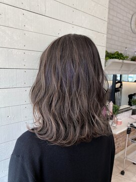 ルノン フィージュ(LUNON fieju) 【LUNON　fieju】ハイライト×アッシュベージュ