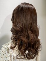 ジュジュル 稲毛本店(jujur)&nbsp;透明感カラー/ロング/カーキグレージュ/大人かわいい【稲毛】