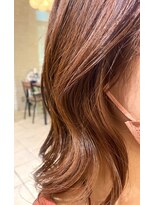 ネオリーブ チッタ 阿佐ヶ谷店(Neolive citta)&nbsp;おすすめ　コーラルピンク　ハイライトカラー