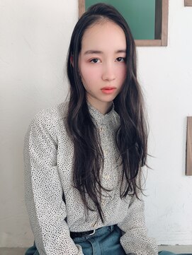 クシュ 所沢東口店(kusyu...) うる艶髪暖色系カラー×ジェシカライツ風アップバンク抜け感ヘア